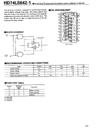 Datasheet HD74LS642-1 производства Hitachi